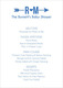 Cupid's Arrow Menu Cards Image 8 of 10